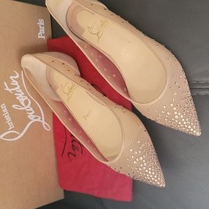 Christian louboutin strass follies Flats